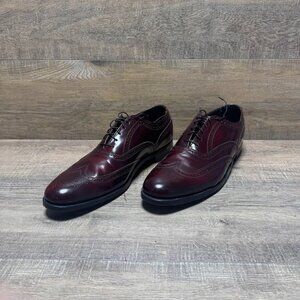 Florsheim Imperial Burgundy Leather Wingtip Oxford Shoes Men's Size 13